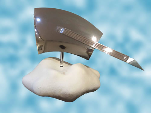 Guitar on Cloud for Leslie