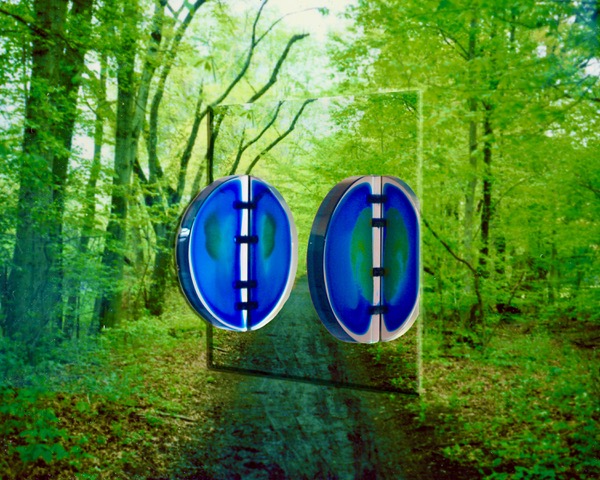Blue Disc by Charles Hecht